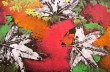 printed leaves