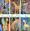 Whimsical-Giraffes-and-Zebras-Art-Lesson Whimsical-Giraffes-and-Zebras-Art-Lesson