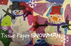 tissue-paper-snowman-art-lesson