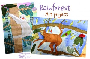 Rainforest-art-project