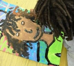Matisse Inspired portraits