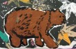 Old Bear painting