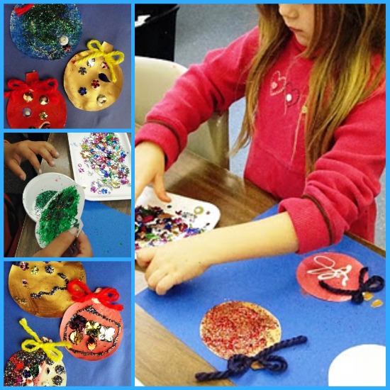 ornaments collage