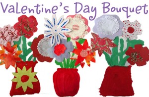 Valentine's-Day-Art-Bouquet-art-lesson