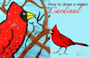 winter-cardinal-art-lesson