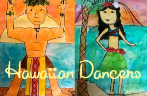 Hawaiian-dancers