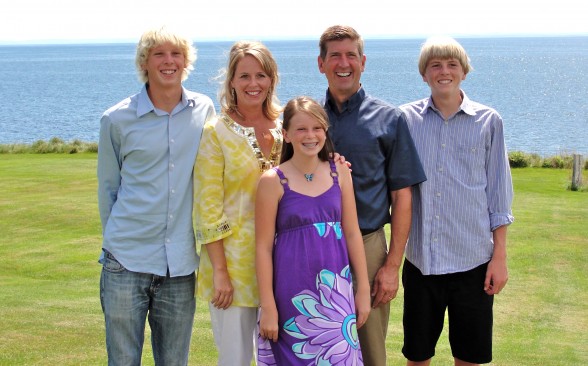 My family in Prince Edward Island
