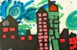 Van Gogh Style Cityscape