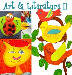 art and Literature art projects