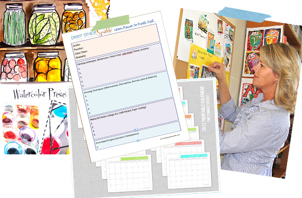 Calendar-collage