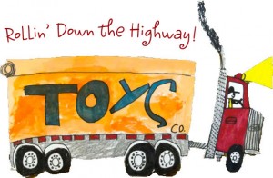 How to draw a truck