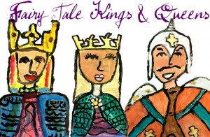 Fairy-tale-royals art lesson