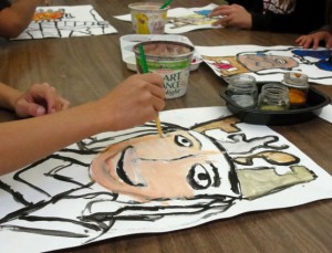 painting-face