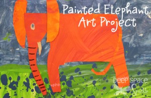 Painted-Elephant-art-lesson
