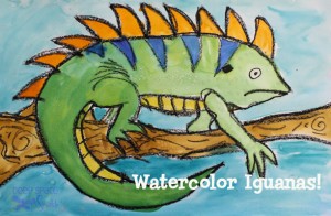 iguana-art-lesson