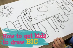 Getting-kids-to-draw-large