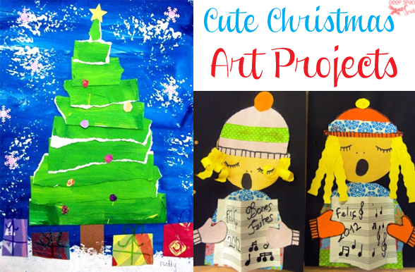 Cute Christmas Art Projects