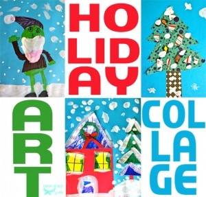 Holiday-art-collage
