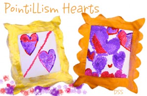 Pointillism-Hearts