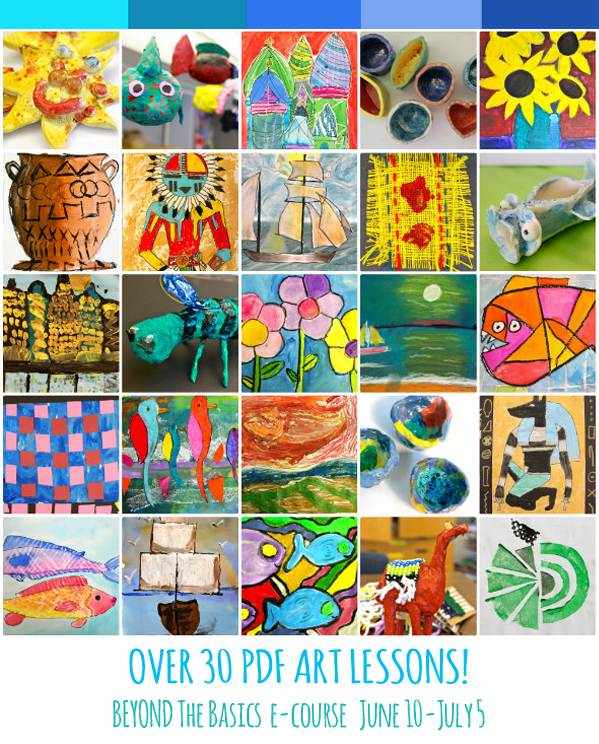 Sneak Peek…Beyond the Basics Art Lesson Line-up