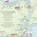 Illustrated PEI destination map