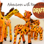 Paper-Mache-Giraffes