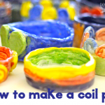 How to make a coil pot with kids