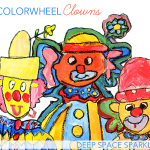 Colorwheel-Clowns-art-Project