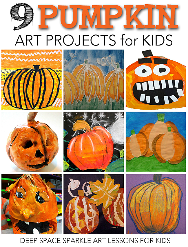 Pumpkin Art Projects
 9 Pumpkin Art Projects Deep Space Sparkle