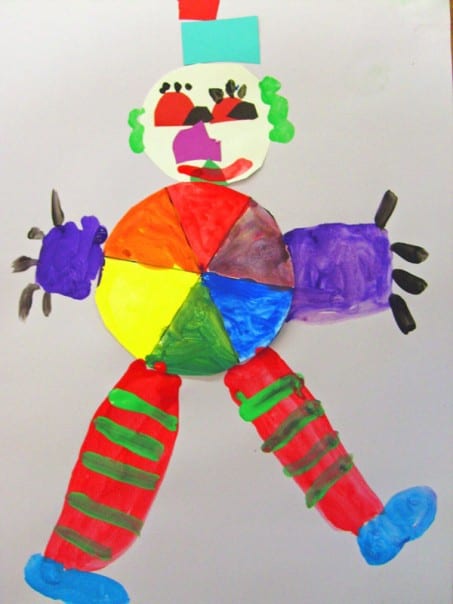 Colorwheel Clown Art Project | Deep Space Sparkle