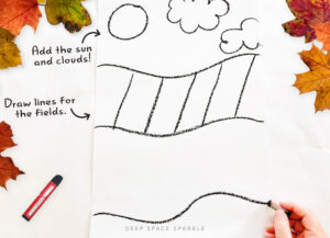 First Grade Scarecrows | Two Ways | Deep Space Sparkle