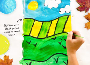First Grade Scarecrows | Two Ways | Deep Space Sparkle