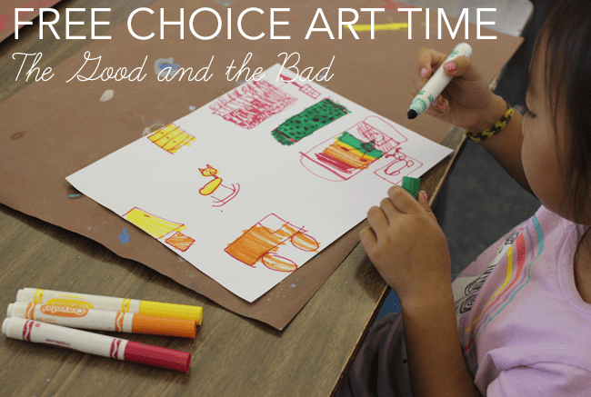 Free choice in the art room: tips for stress free teaching