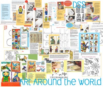 Art from Around the World: art projects for kids