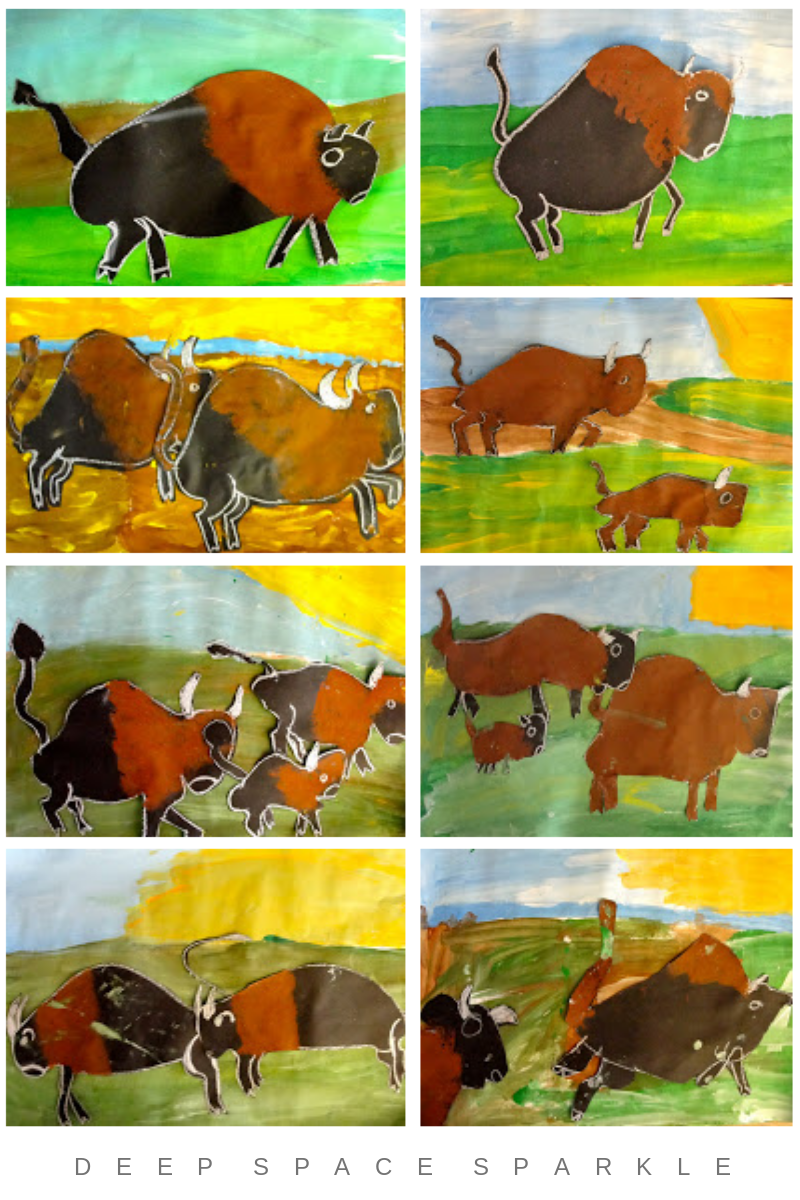 Bison Art Lesson Gallery