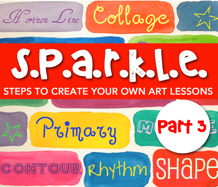 Steps to create your own art lessons by Deep Space Sparkle