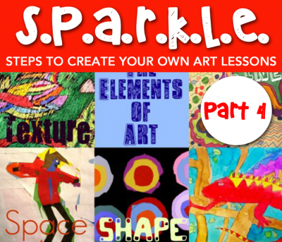 Create your own Art Lessons the SPARKLE way! Part IV | Deep Space Sparkle