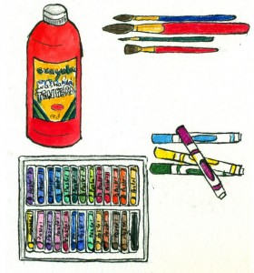 Art Supply List – Updated & Still Solvent Free