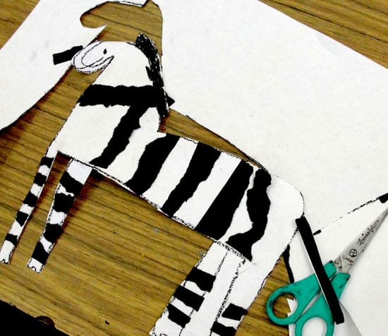 How to draw a zebra