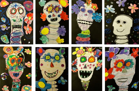 sugar skulls drawings tumblr