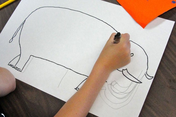 Drawing the elephant