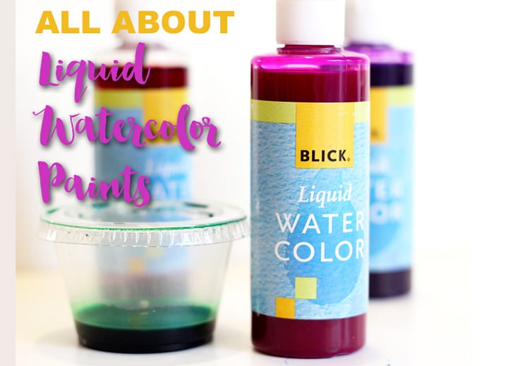 All About Liquid Watercolor Paints  Deep Space Sparkle