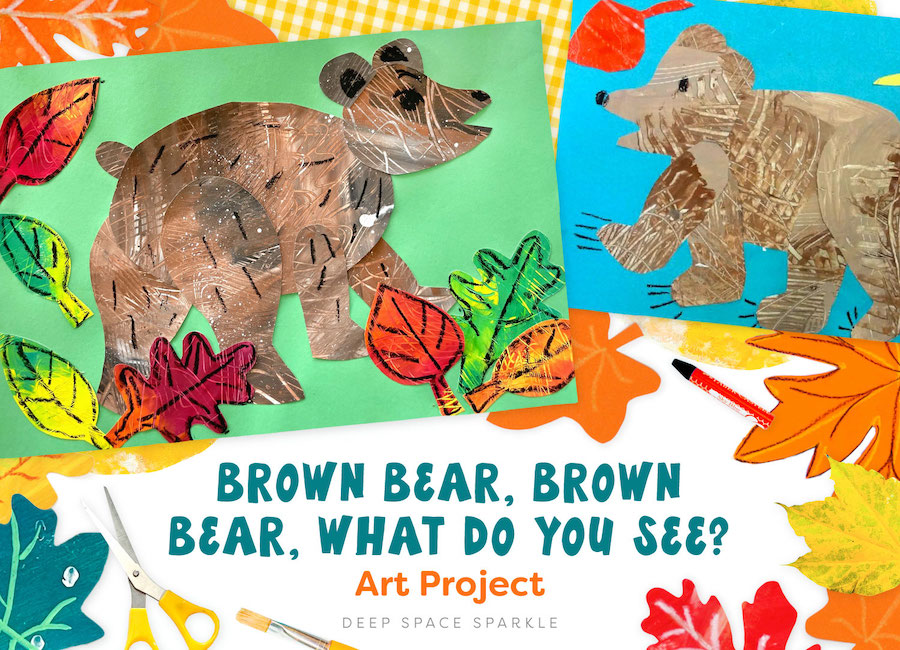 Brown Bear, Brown Bear What Do You See? Art project