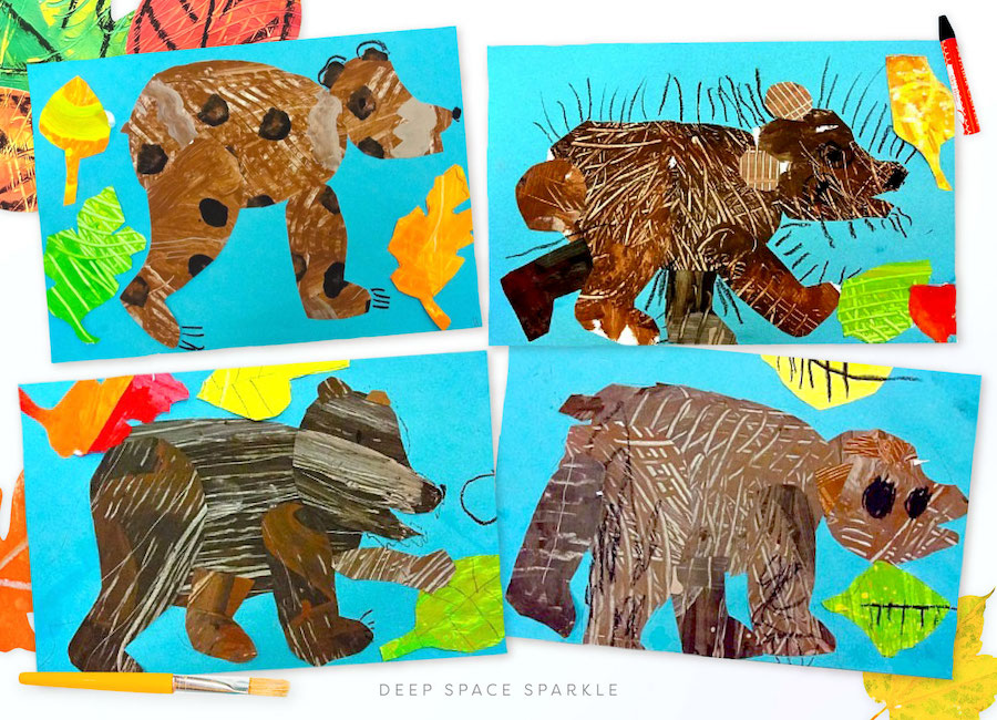 Brown Bear, Brown Bear What Do You See? Art project