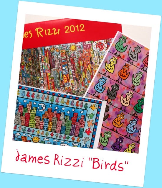 Kids draw and paint a simple bird inspired by American artist, James Rizzi.