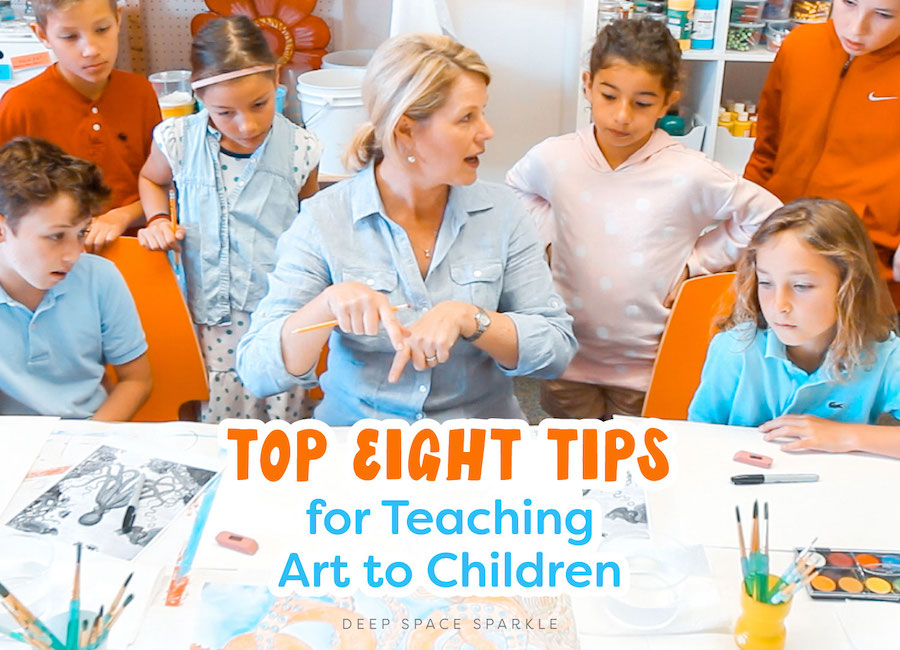 The Eight Tips for Teaching Art to Children