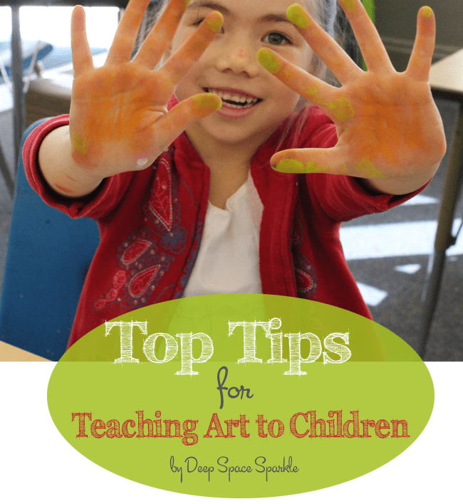 Top Eight Tips For Teaching Art To Children Deep Space Sparkle