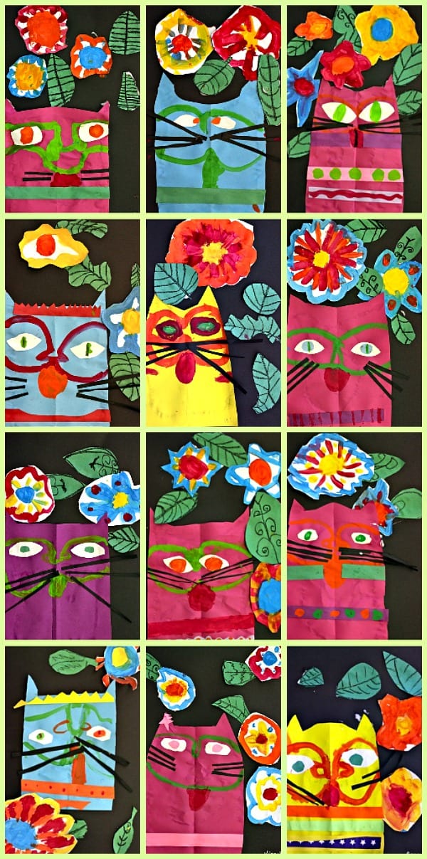 Laurel Burch cats