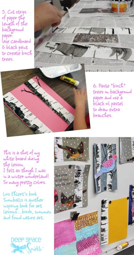 Winter Bird Art Lesson | Deep Space Sparkle