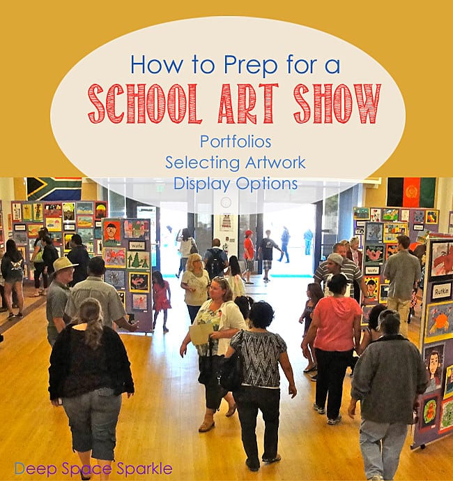 How to run a school art show